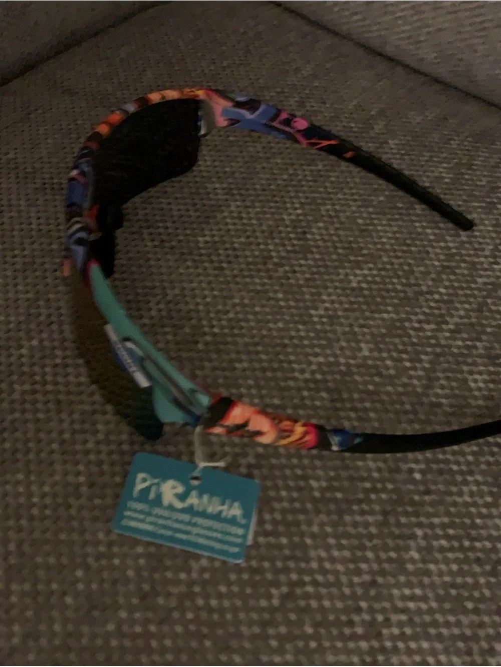 Piranha Graffiti Shield Sports Sunglasses #62189 New with Tags